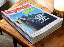 1977 Année complète Lot 12  MAGAZINES " LA PÊCHE et les POISSONS " (Réf#M-438)