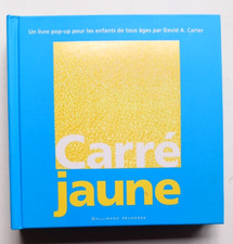 LIVRE  POP HOP UP CARRE JAUNE
