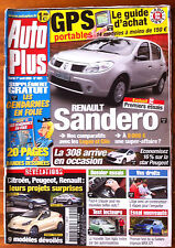 AUTO PLUS du 1/04/2008; Renault Sandero/ Boîte Automatique/ Opel Agila/ Subaru