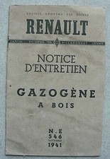 NOTICE TECHNIQUE ENTRETIEN