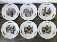 Lot 6 Assiettes à Dessert Anne Ehret Ranrupt Alsace - Porcelaine #2