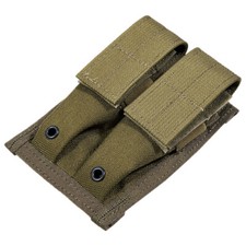 FLYYE INDUSTRIES DOUBLE 9 MM PISTOLET MAG POUCH MOLLE AIRSOFT TACTICAL COYOTE BR
