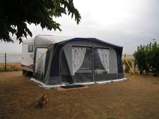 auvent caravane pour développé de caravane  entre 8.5 et 8.75m
