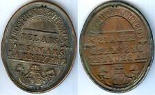 Plaque de métier - St MARS LA BRUYERE poste aux chevaux postillon n°2 AMELING