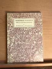 Domenico Pellegrini Armoniosi Concerti partition guitare espagnole SPES 1978