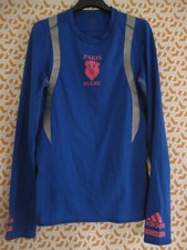Maillot stade Francais Adidas Paris SF porté entrainement Vintage ancien - L