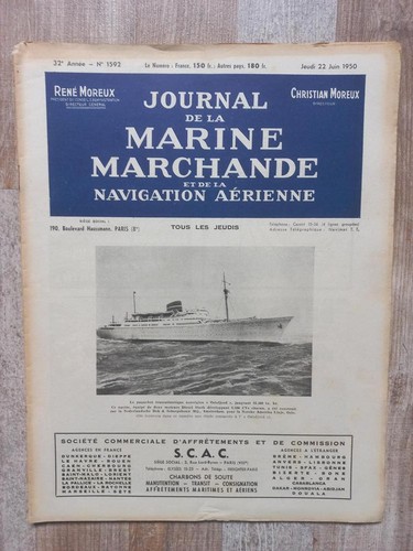 Journal marine marchande - de,