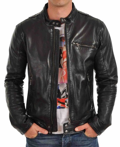 Manteau fin veste - de, motard