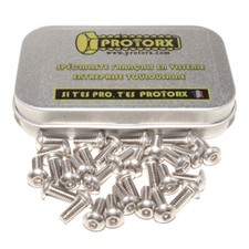 VIS TÊTE BOMBÉE M4 x 10mm | BOITE 30pcs | VIS À MÉTAUX TBHC - ACIER INOX A2