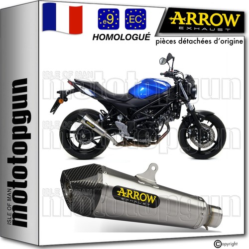 Arrow pot echappement approuve - arrow,