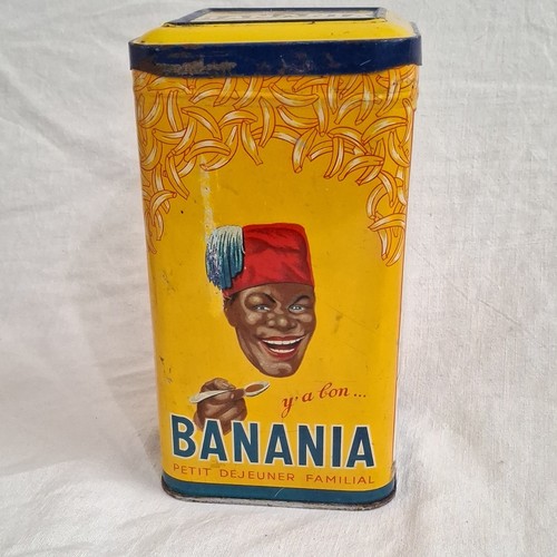 Banania boîte publicitaire - boîte, en
