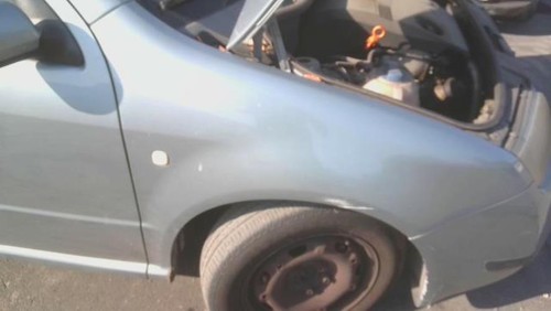 Aile avant droit skoda fabia - fabia, 1
