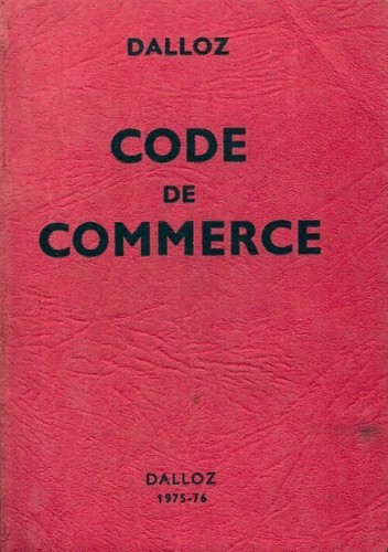 Code commerce 1975 - de, 1975-76