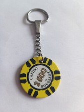 Porte-clés Jeton 2500 Machine à Sous CASINO BORDEAUX Keychain vintage 80'