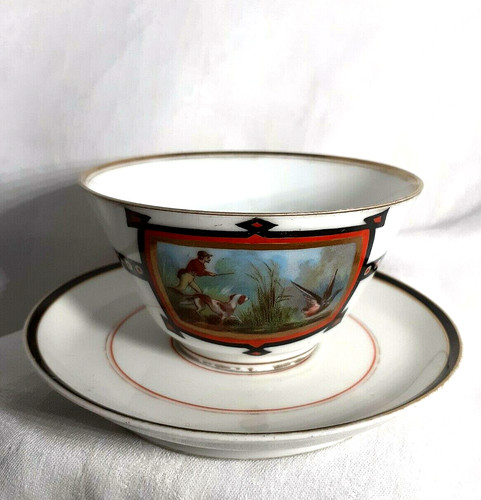 Tasse thé ancienne en - à,