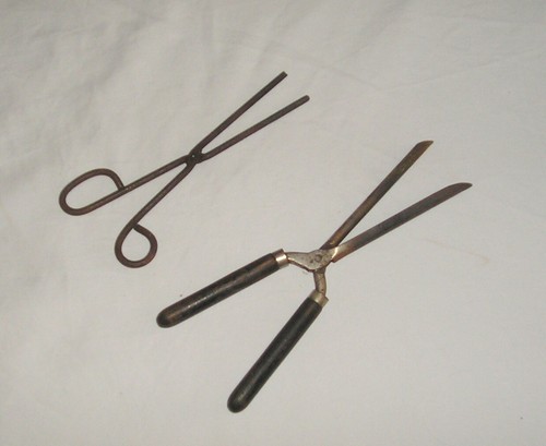 Ancien fer friser simple - friser,