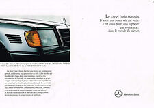 PUBLICITE ADVERTISING 054  1990  MERCEDES 250 TD  ( 2 pages)