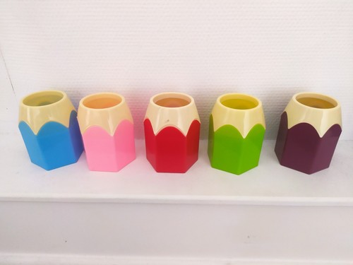 Lot porte stylos vases - lot, stylos,