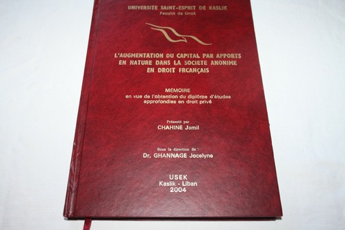 Chahine augmentation du - l'augmentation,