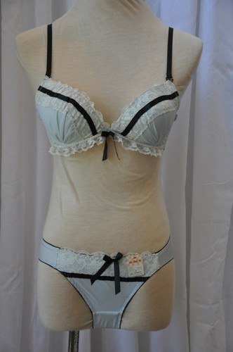 Lace chiffon bra panty - lace, &