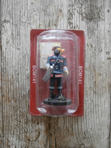 Figurine plomb sapeur - sapeur, pompier