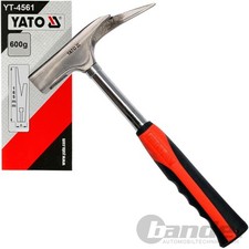 YATO Marteau de Charpentier Couvreur Maçon 600g Type Forgé