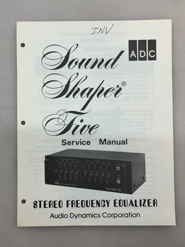 Adc sound shaper original - adc,