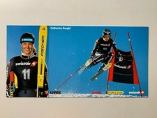 CARTE SWISS SKI CATHERINE BORGHI