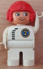 lego duplo  figurines Aviateur Casque  ref 13