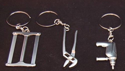 Porte clés forme - 3x,