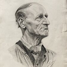 PORTRAIT D'UN HOMME VERS 1900