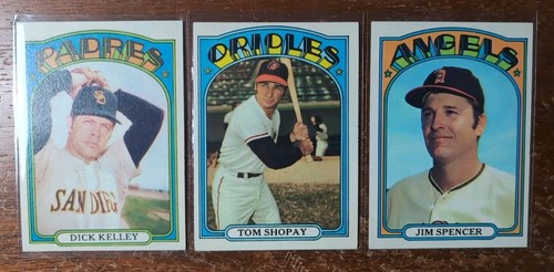 1972 topps 401 600 - 401-600, pick