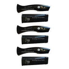 X 3 Delphin Dauphin Carpette Vinyle Monteurs Manche & Étui Noir Original