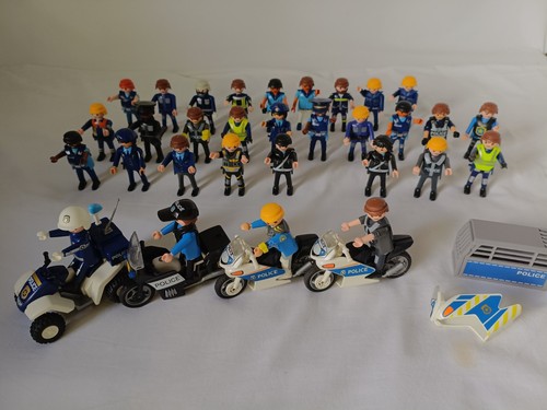 Lot playmobil police - lot,