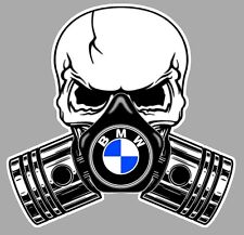 BMW Pistons-Skull Sticker
