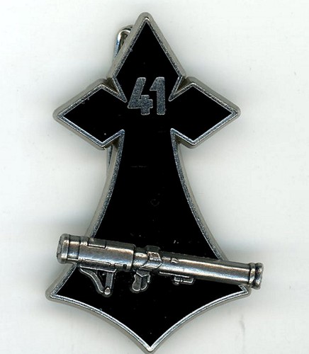 Infantry patent ri - patent, 41°