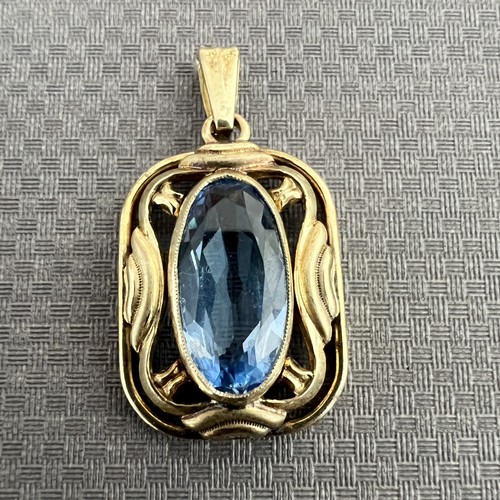 Pendentif ancien art deco - pendentif,