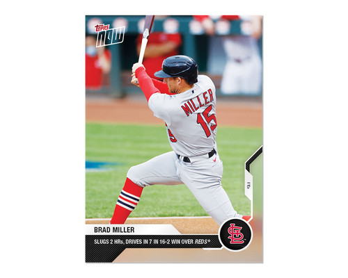 2020 topps now - brad, miller