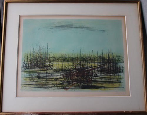Jean carzou lithographie - jean,