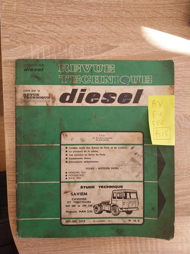 Revue technique saviem - sm, 200
