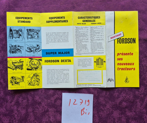 12719 bis fordson super - n°12719,
