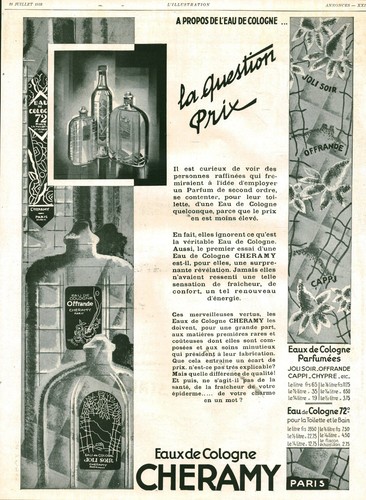 Publicité ancienne eaux - , de