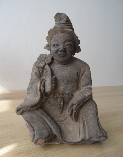 Antique statuette terracotta - antique,
