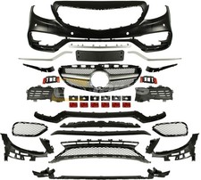 Pare-choc Avant Complet Tuning Pour Mercedes C-class W205 2014-2018