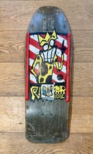 vintage skateboard Lucero Black Label Riky Barnes 1989