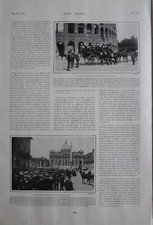 1904 Imprimé Rome Colisée