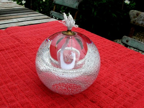 Boule sulfure ancien lampe - sulfure,