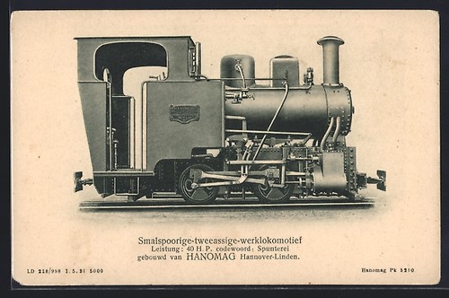 Locomotive travail deux - de, à