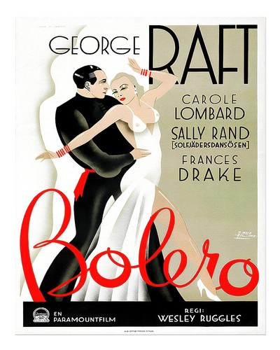 Affiche danse vintage art - affiche, de