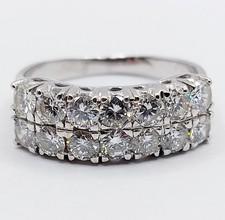 Bague jarretière vintage or